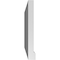 Ekena Millwork Vertical Surface Mount PVC Gable Vent w/ 2"W x 2"H , Brickmould Sill Frame, 26"W x 16"H GVPVE26X1603SN - alternate 2